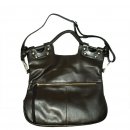 ILI 6066 Dk Brown Leather Bag