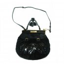 GG Boss Black Leather Bag
