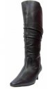 Ros Hommerson Trumpet Extra Wide Calf Boot Black Le Super Wide