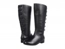 Ros Hommerson Trendy Wide Calf Boot Black Leather