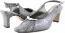 Floral DP723 Womens Black Dress Shoes