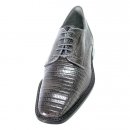 Belvedere Olivo Gray Genuine Lizard