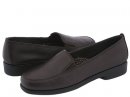 Hush Puppies Heaven Dark Brown Leather Women's Slip On