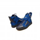 British Collection "Empire Navy Leather High Top w/Crepe Sole