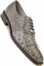 Belvedere "Onesto II Ostrich / Crocodile Gray Belvedere "Onesto II Ostrich / Crocodile Gray
