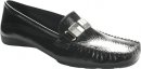 Bella Vita Donna Black crinkle Patent