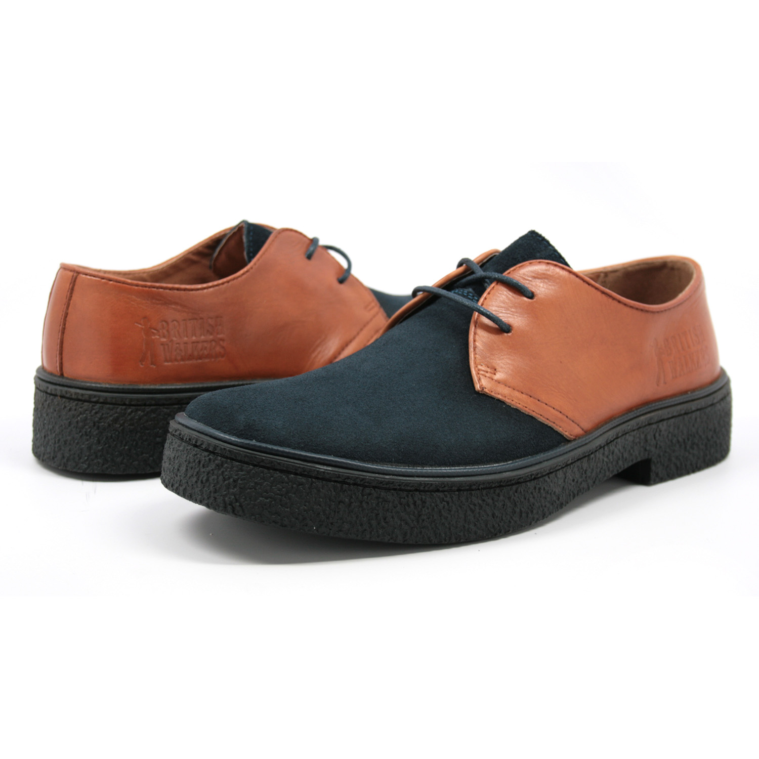 British Walkers Men�s Playboy Low Cut British Tan/Navy
