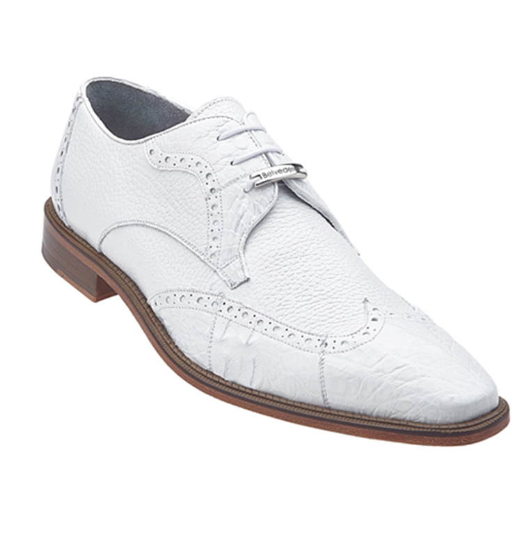 white crocodile shoes