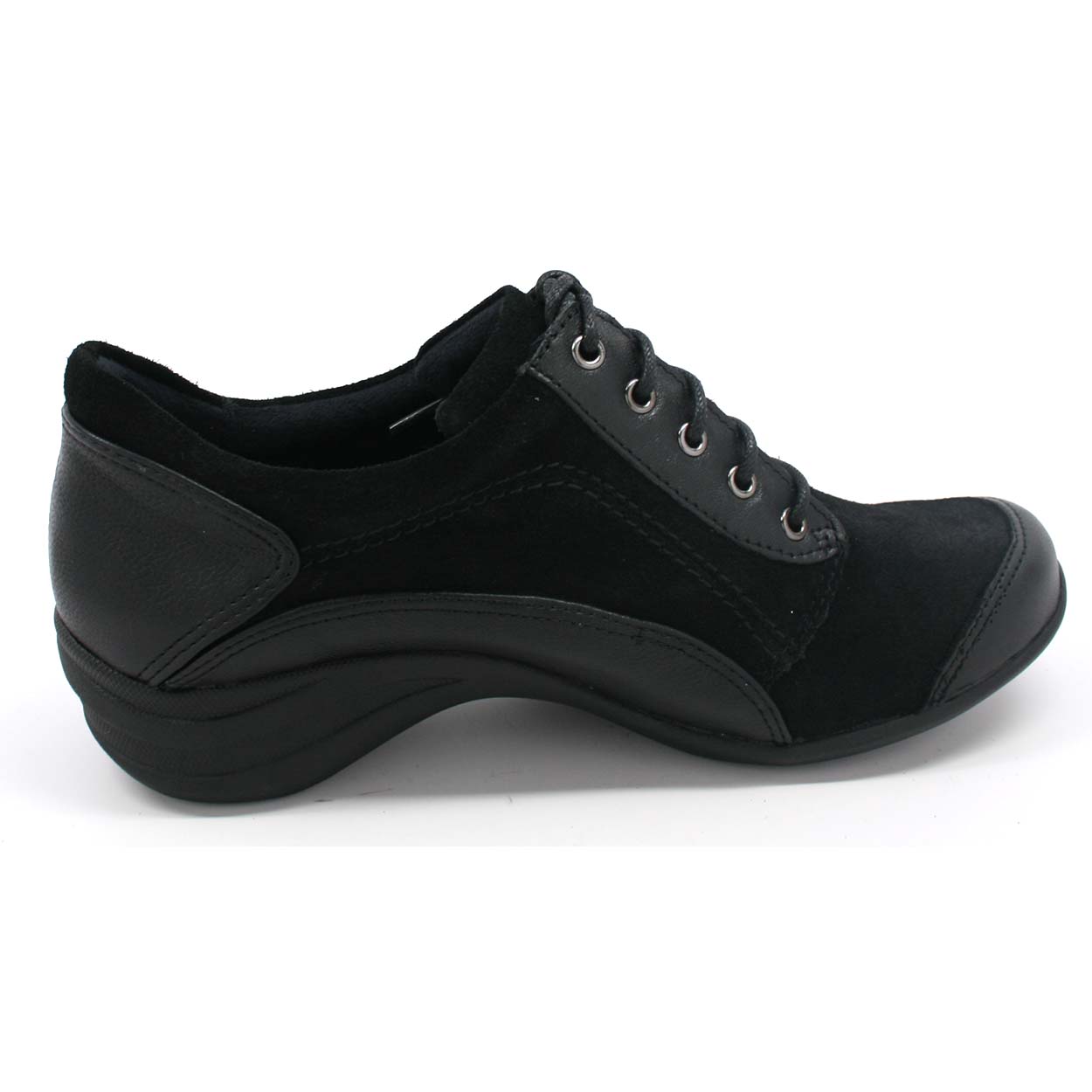 Hush Puppies Women's Kendra Alternative Oxford Black - 69.95 : Wide ...