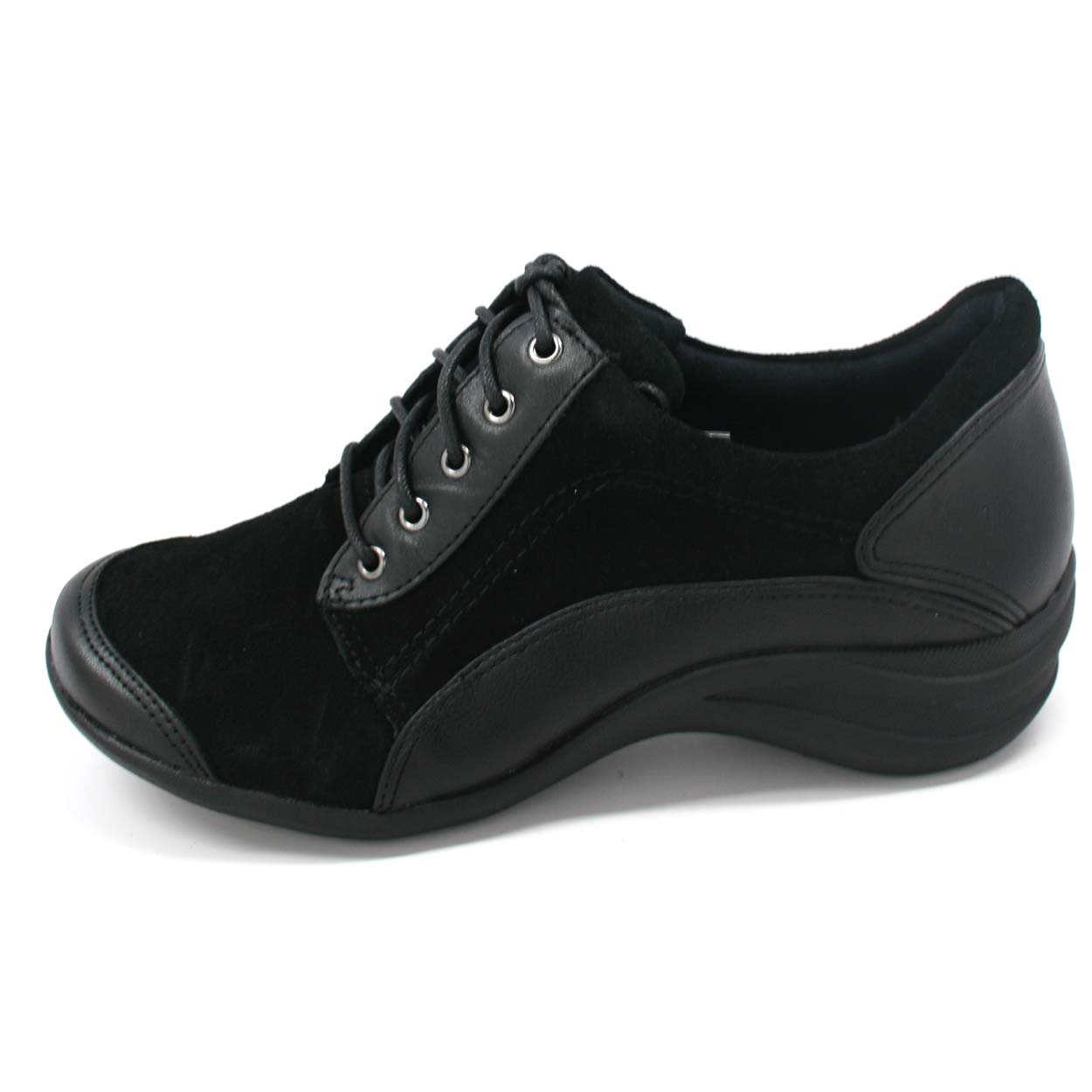 Hush Puppies Women's Kendra Alternative Oxford Black - 69.95 : Wide ...