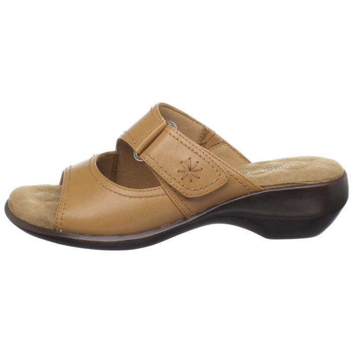 Walking Cradles Women s Lila Slide Sandal Camel