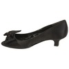 J. Renee Women's Sherri Black Satin