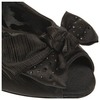 J. Renee Women's Sherri Black Satin