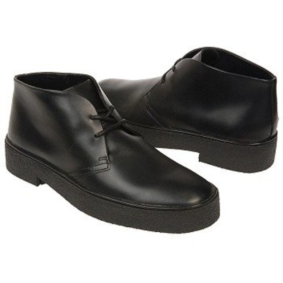 GBX NEW MEN'S BLACK LEATHER PLAYBOY CHUKKA BOOT 130811