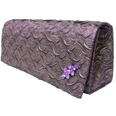 J . Loren handbag purple matching bag
