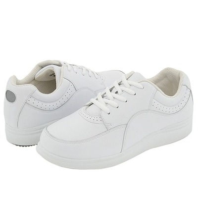Hush Puppies Power Walker White Leather walking shoes - 79.99 : Wide ...