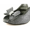 Floral DP721 Womens Black Dress Shoes