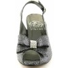 Floral DP721 Womens Black Dress Shoes