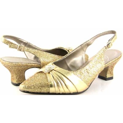 wide width gold flats
