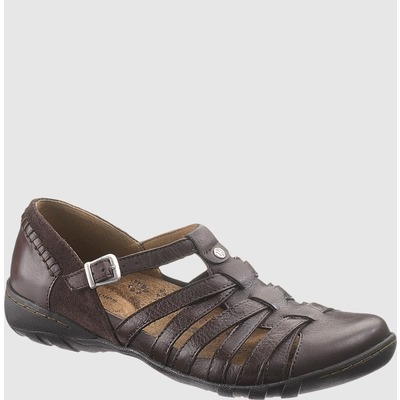 Hush Puppies Womak Dark Brown Leather