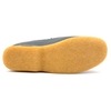British Collection Power Old School Slip On Grey Suede Shoes