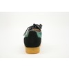 British Collection Crown-Green/Black Leather and Suede