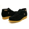 British Collection Palace-Black Suede Slip-on with tassle