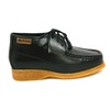British Collection Knicks-Black Leather/Suede Slip-on