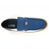 British Collection Checkers-Blue/White Slip-ons