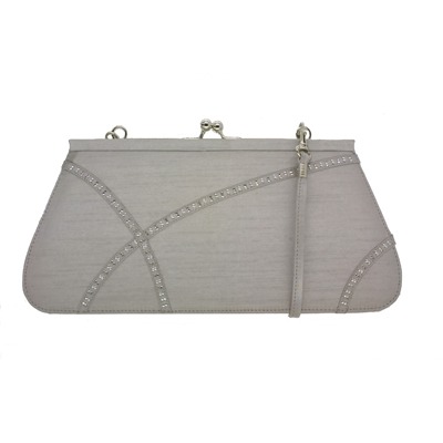 J Renee 5813 Galaxy Silver Matching Handbag
