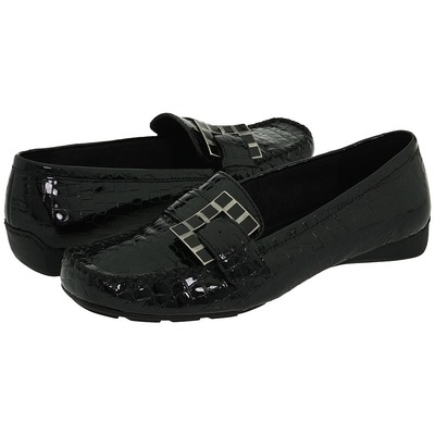 Bella Vita Soulmate Black Croc Leather