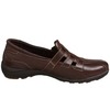 Hush Puppies Ionic Coffee Bean Leather Women's Slip On