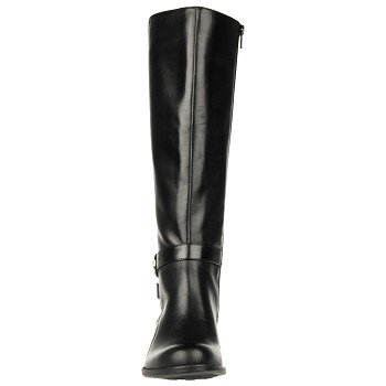Naturalizer Array Black Leather Boot 0232 - 135.99 : Wide Width ...