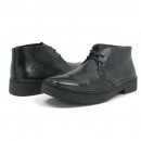 British Walkers Men's Playboy Chukka Boot Black Leather