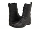 Ros Hommerson Military boot black leather