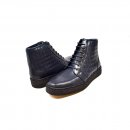 British Collection "Extreme" Navy Leather High Top w/Crepe Sole