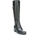 Franco Sarto Lizbeth Boot Black Leather (WIDE CALF)