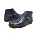 British Collection-Playboy Manhattan Navy Leather Wingtips