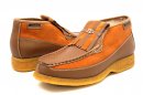 British Collection Apollo-Rust/Rust Leather/Suede Slip-on