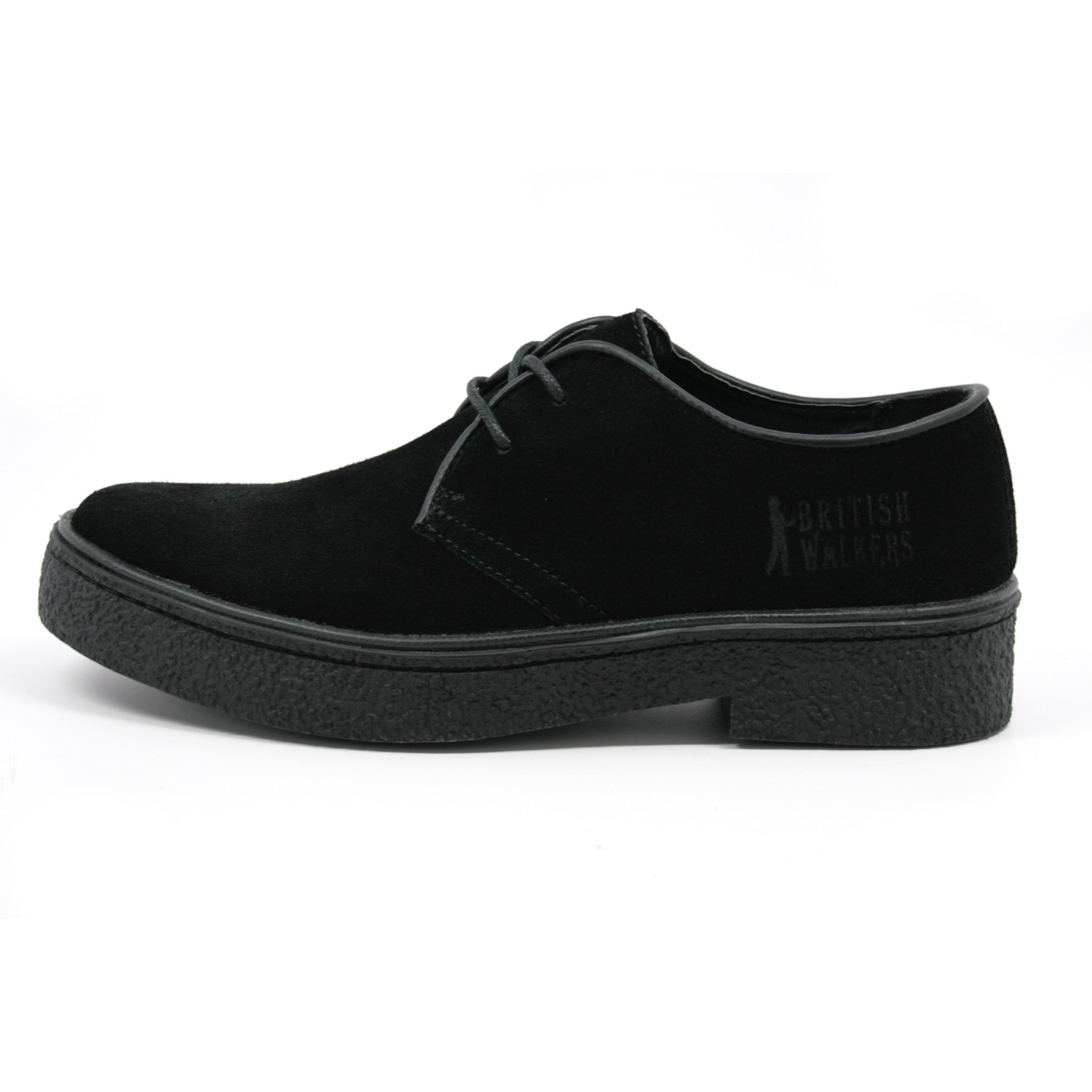 British Walkers Men's Playboy Low Cut Black Suede [1852-19] - $99.99 ...