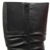 Ros Hommerson Trumpet Wide Calf Boot Black Leather