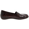 Elites Regan Brown Leather Croco Women's