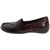 Elites Regan Brown Leather Croco Women's