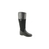 Ros Hommerson Chip boot Black Leather suede wide calf