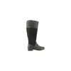 Ros Hommerson Chip boot Black Leather suede wide calf