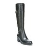 Franco Sarto Lizbeth Boot Black Leather (WIDE CALF)