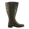 David Tate Eileen Brown Leather Wide Wide Calf