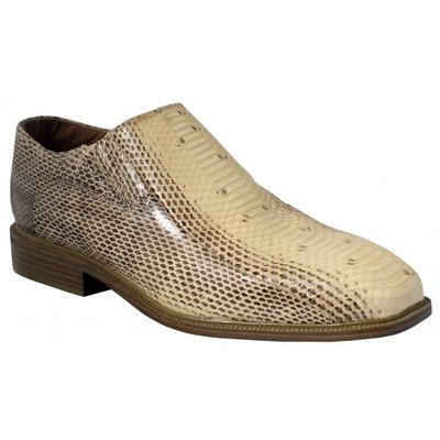 Giorgio Brutini 155219 Undyed Natural Snakeskin