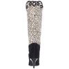 J.Renee Women's Paulina Knee-High Boot Black/White