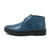 British Walkers Men's Playboy Chukka Boot Denim Blue Leather